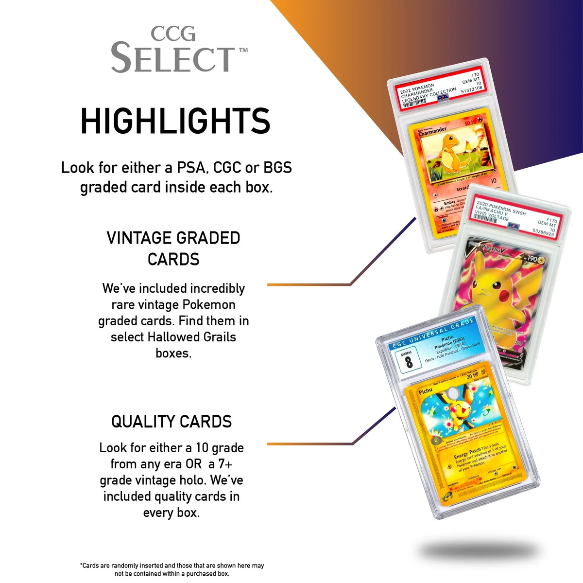 7+ | Vintage CCG 1x | PSA, or BGS Guaranteed Card Grails Holo 10 Graded CGC, | Grade | Select Hallowed