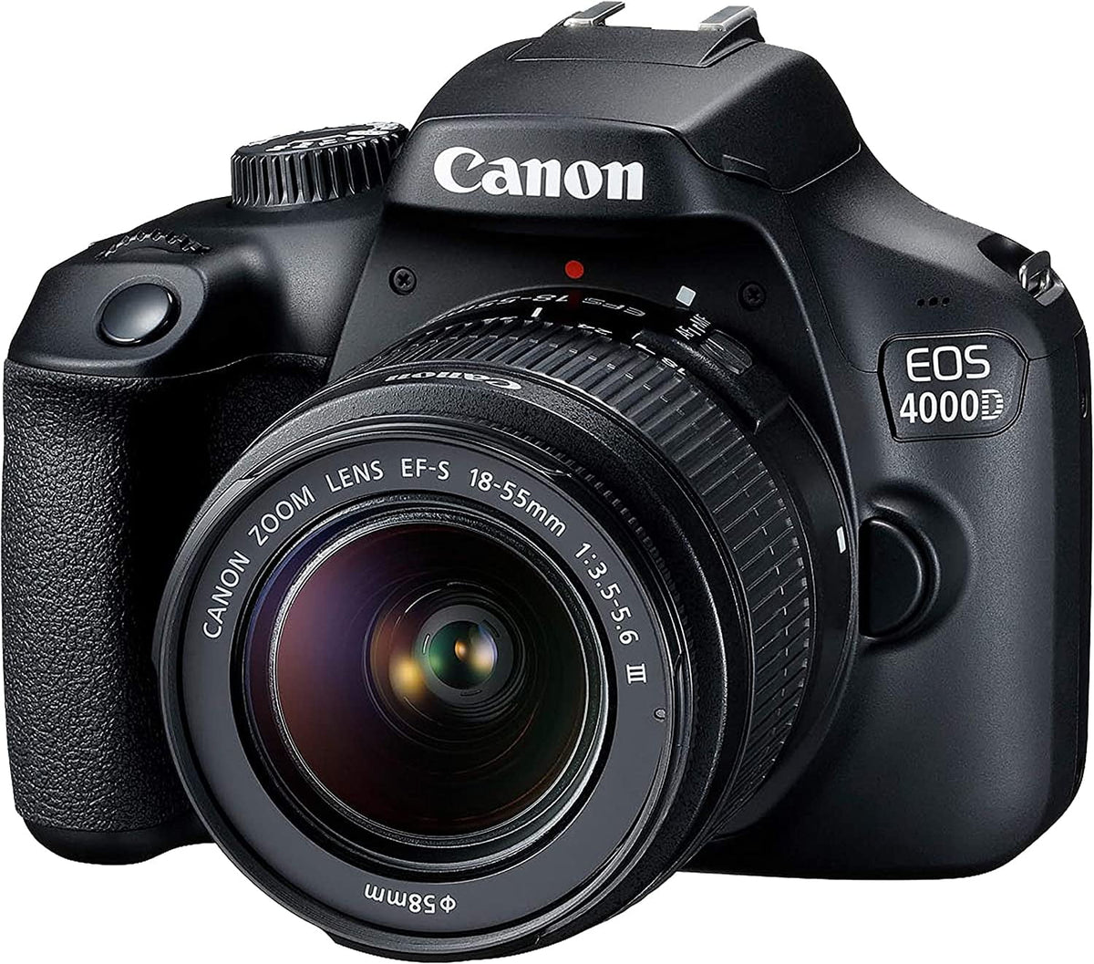 HD 4000D/Rebel Camera Canon (24PC) F/3.5-5.6 T100 18-55mm Lens+420-800mm w/Canon DSLR Zoom EOS Cards Zoom Telephoto lens+case+128Memory EF-S
