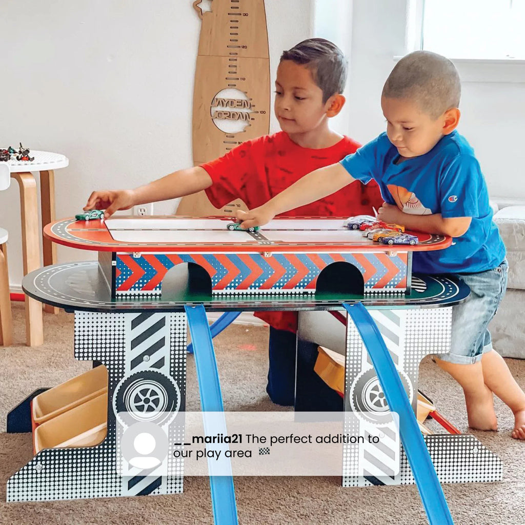 Activity for Track and Delta Children Kids Table Play Toy Race