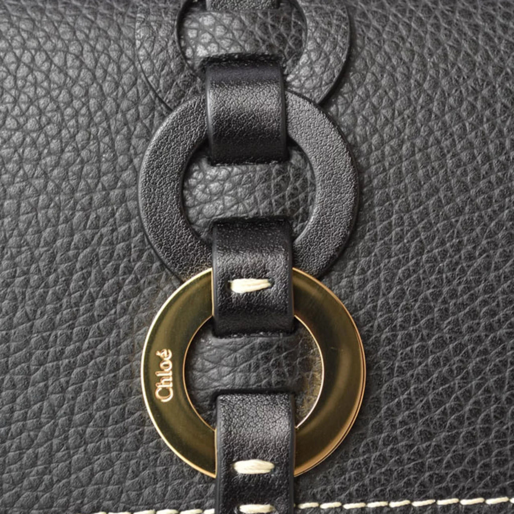 Black CHC21SP115E04 Pre-Owned Darryl Chloe Chloé New) (Like Daryl Wallet Long