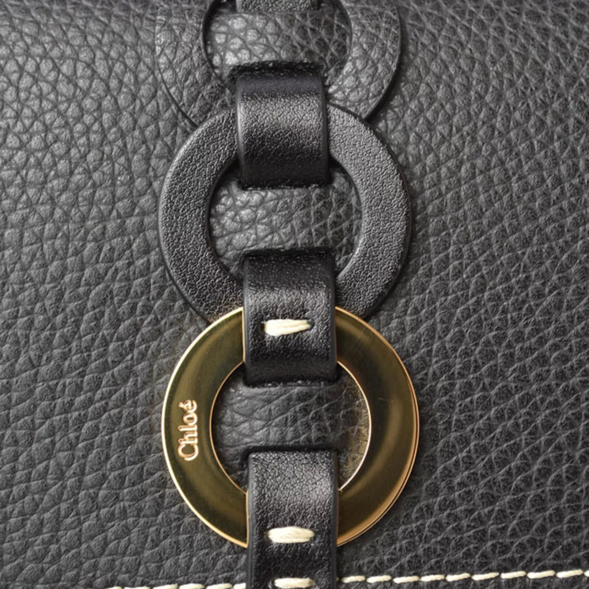 Black CHC21SP115E04 Pre-Owned Darryl Chloe Chloé New) (Like Daryl Wallet Long