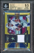 #33 Gold Swatches 1) Prescott (pop Select (5/10) Prizms 2017 Dak 9.5 BGS Panini
