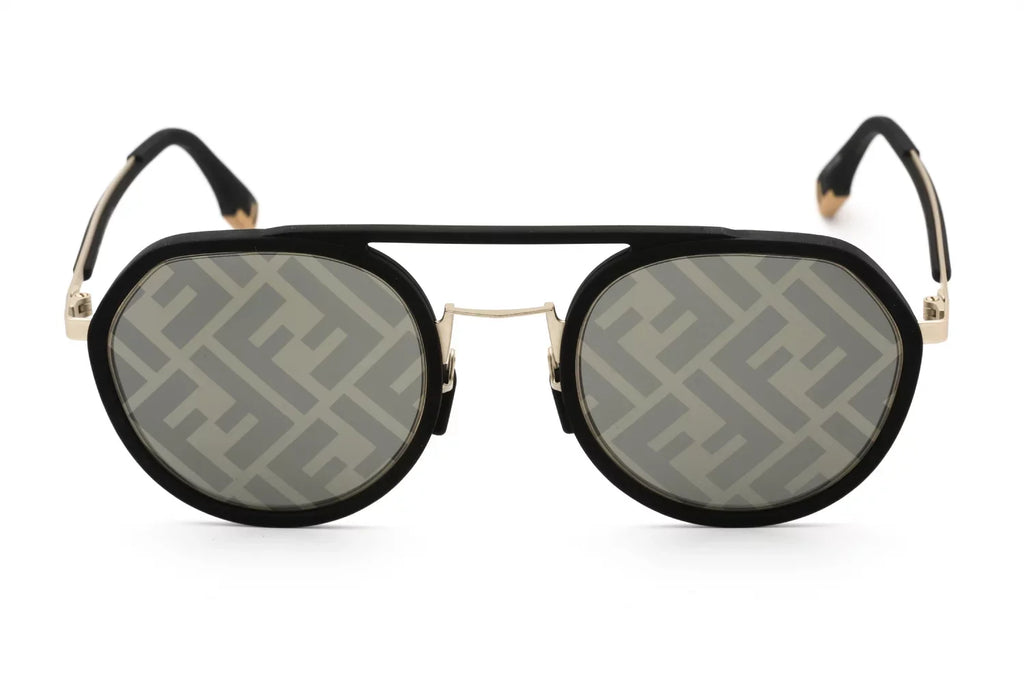 Fendi Pilot 51 02C Pattern FE40040U Men's Sunglasses