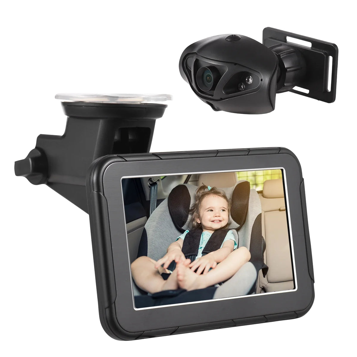 150° Car Baby 5 Seat Camera Seat Seat Mirror Invigilator,Camera Rear 5 Monitor Monitor 150° Car Mirror Car View Display Baby Wide View 5 Wide Vision Inch Car Baby Dazzduo Seat Baby Inch Display