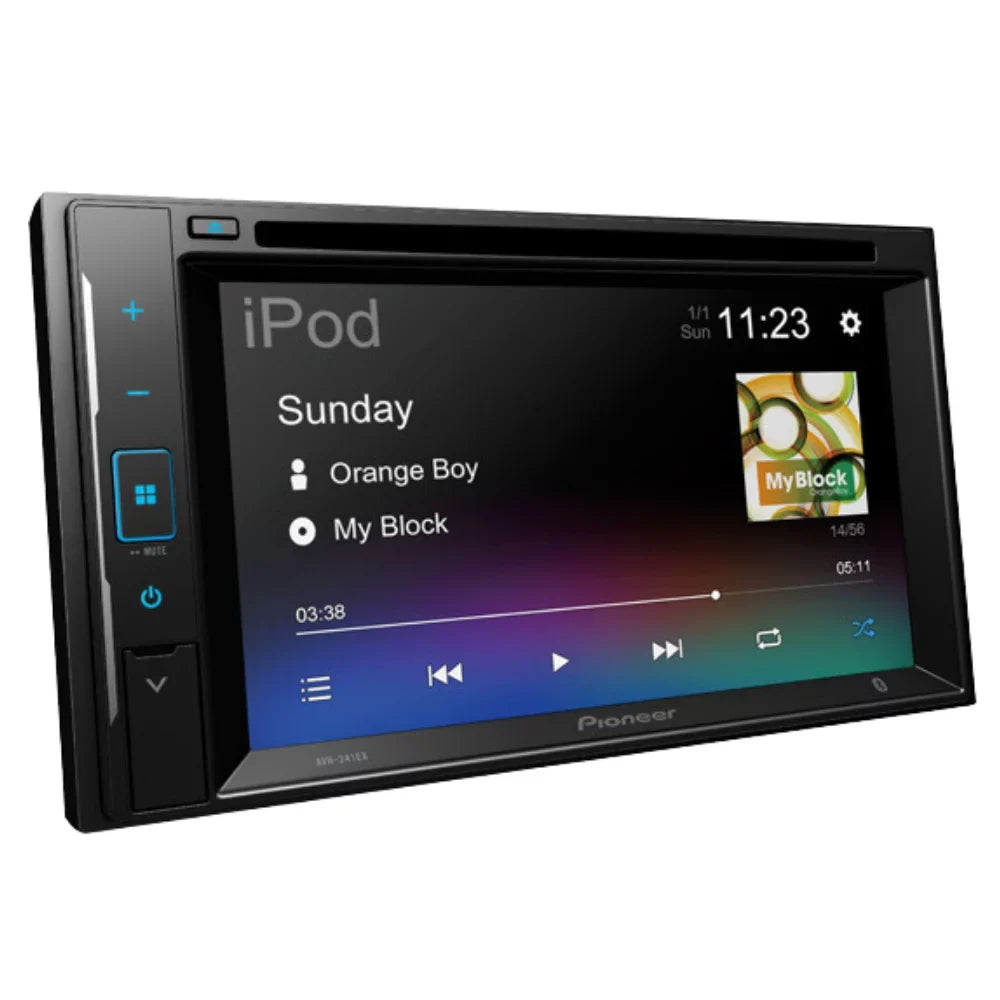 Double AVH-241EX W/ Toyota Eom Stereo Bluetooth/Backup Media W/Out Touchscreen Camera/Install Receiver Car DVD/CD 2009-2010 Kit/in-Dash 6.2" Matrix Pioneer with for Nav Digital DIN KIT4961 Bundle
