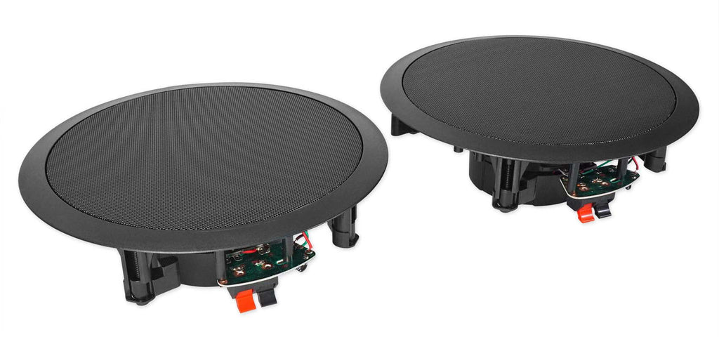 ROCK Speakers Multi Black Receiver+6) Rockville MATRIX Wall Ceiling+2) Home Room