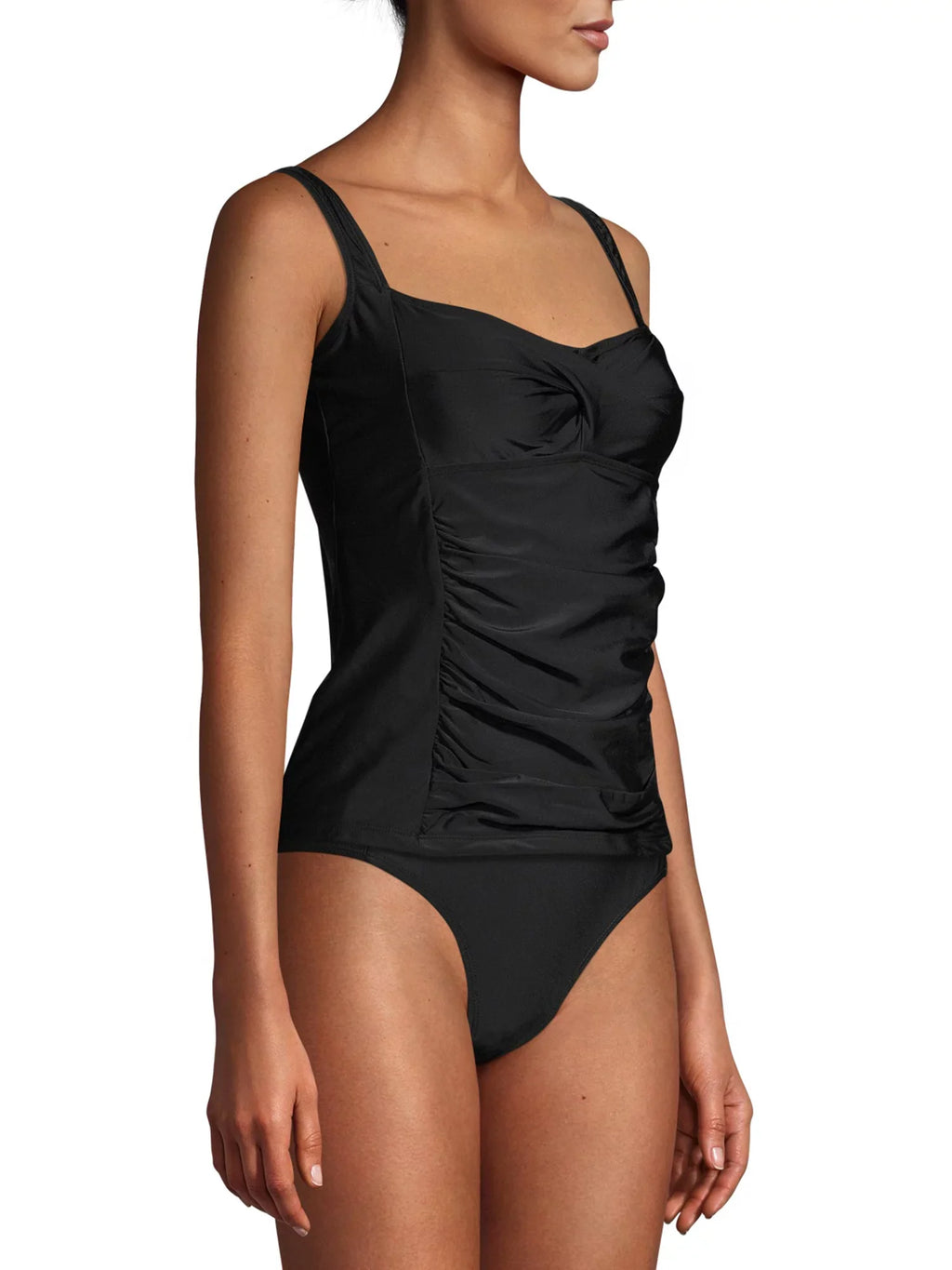Princess Top Gloria Tankini Solid Vanderbilt Ruched Swimsuit