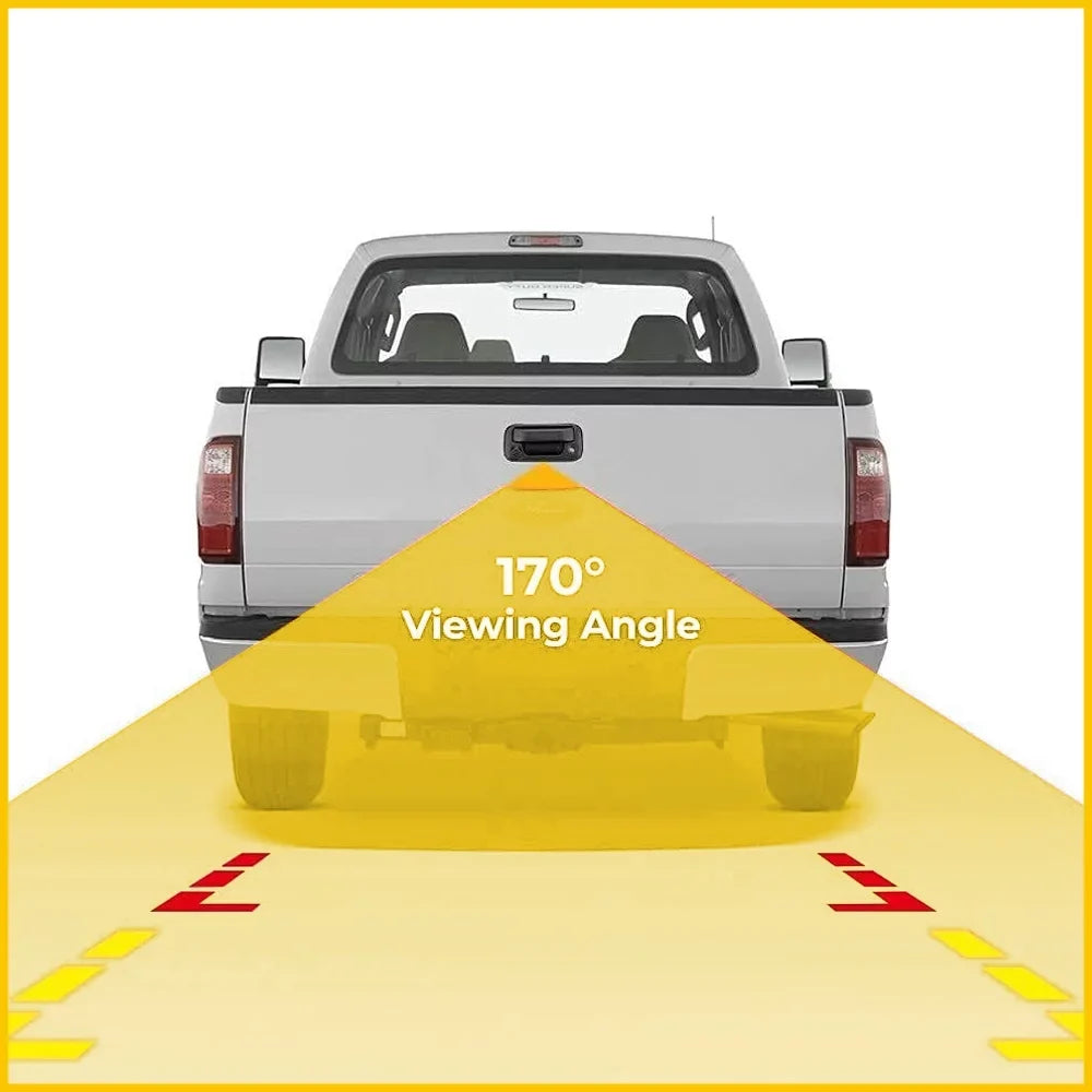 F550 2008-2014 F250 Rear F350 Fits F450 Tailgate 2004-2014 with F150 Camera For Backup Handle Camera View Ford