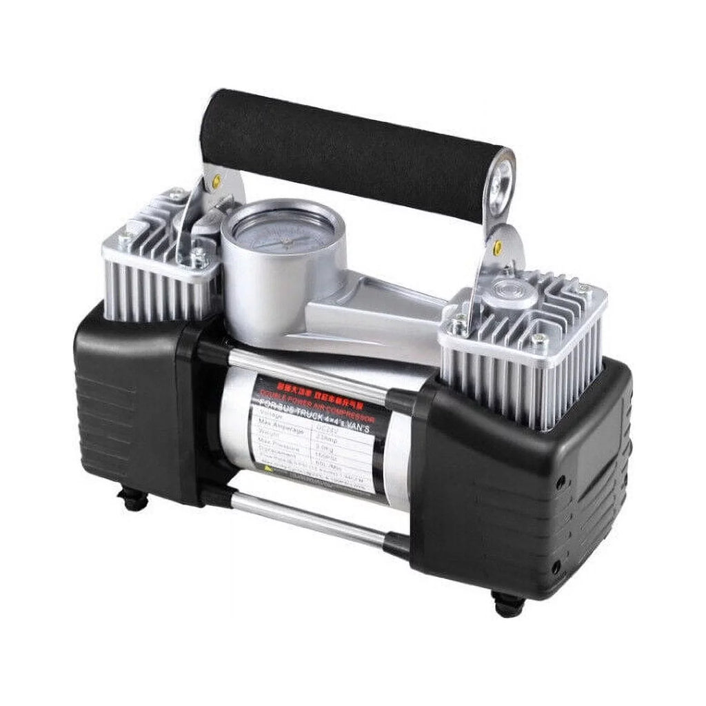 Quick Inflation Portable Compressor 12V Pump Jahy2Tech Assistance 280W Roadside Electric Black Air