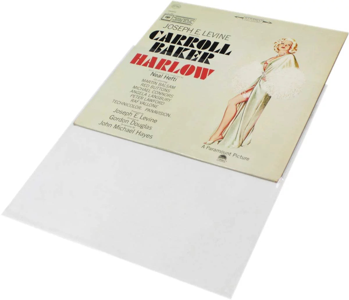 mil - Premium Sleeves #12SB025RS (1000) Archival Vinyl 12 Record Clear, Super Outer Thick 2.5 Quality Extra Thick - - Resealable