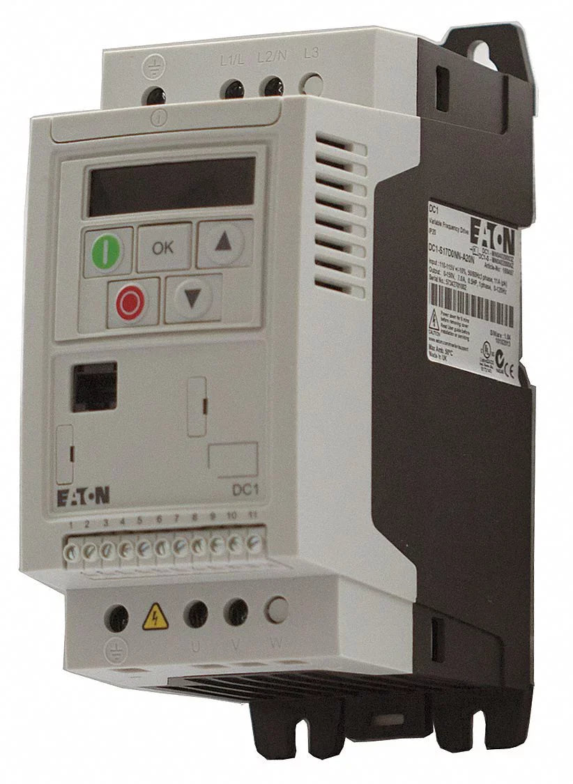 Frequency hp,480V Eaton DC1-344D1NN-A20CE1 AC Drive,2 Variable
