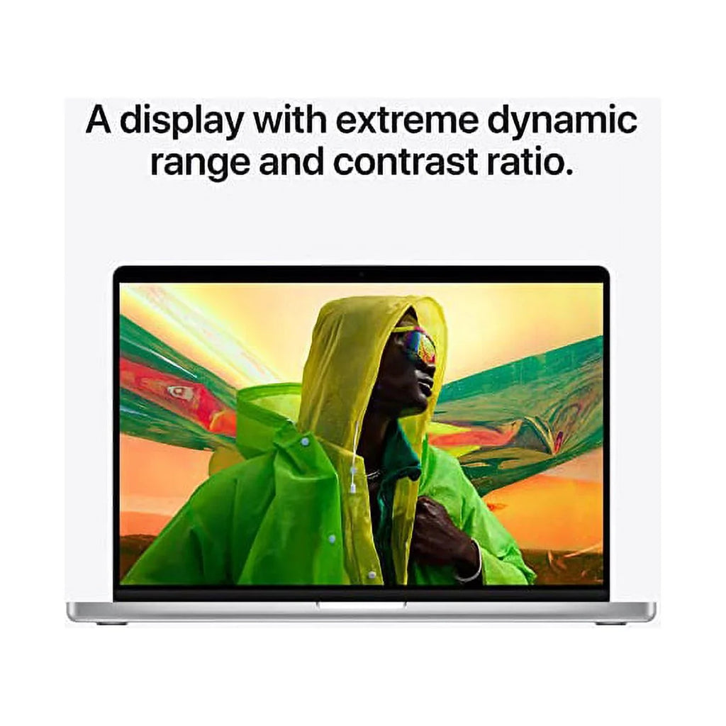 8 and GPU, Apple Silver Pro RAM, 14 Apple - with 512GB SSD) CPU Restored Pro chip MacBook core (Refurbished) 16GB core M1 (14-inch,