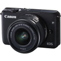 Megapixel Canon M10 Camera with Lens, EOS Mirrorless Black 1.77", 18 0.59",