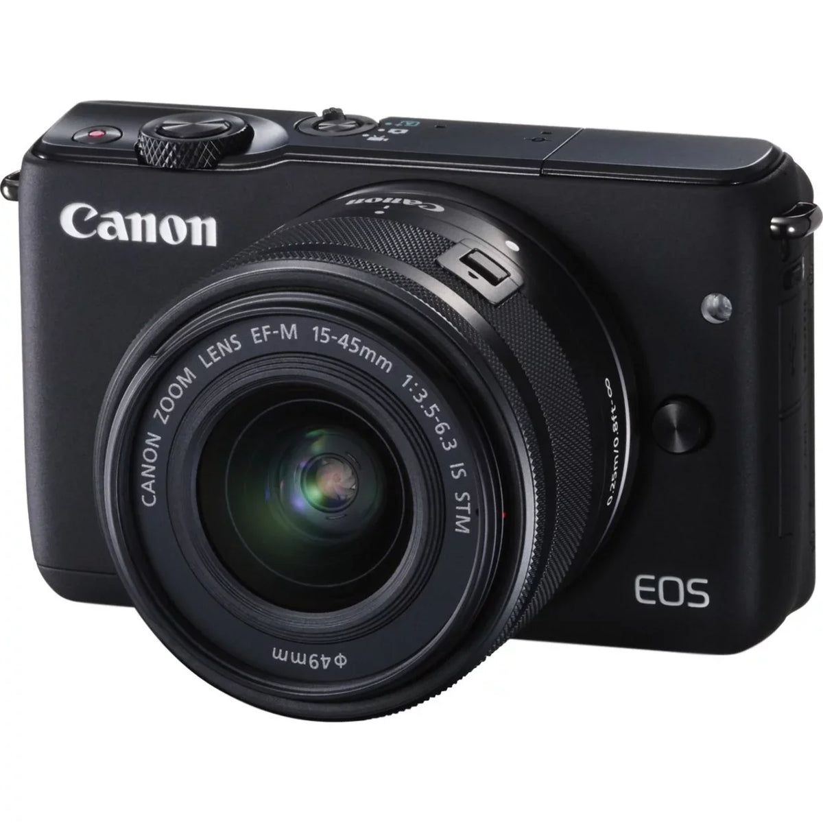 Megapixel Canon M10 Camera with Lens, EOS Mirrorless Black 1.77", 18 0.59",