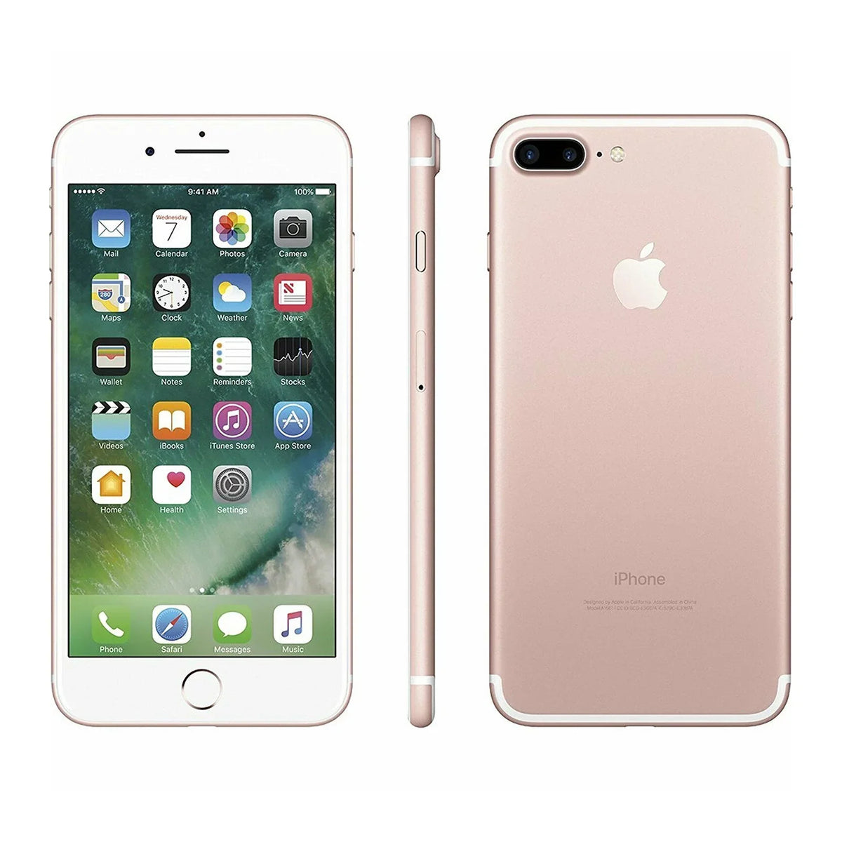 (Refurbished) Factory GSM Plus 4G Gold LTE Apple 7 32GB T-Mobile AT&T iPhone Restored Rose - Unlocked