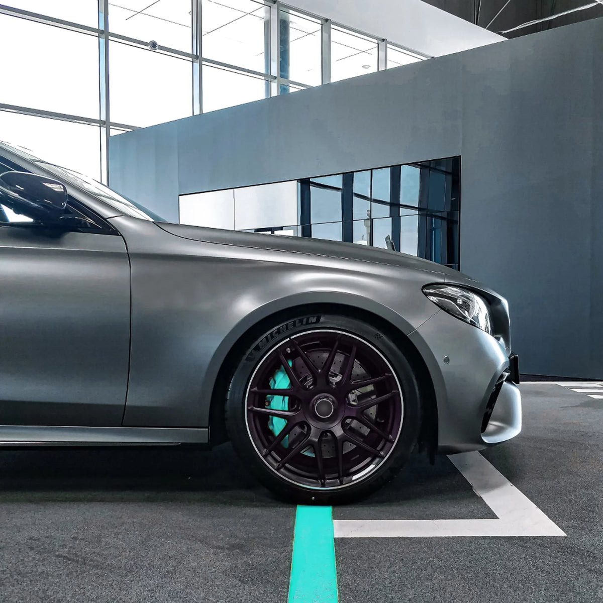 Against Fluid Paint Brake Brake and Teal Resistant Kit Aerosol Catalyst Fade - Paints Color Extremely High Caliper Omni-Curing With Gloss Chemical Durable and 2K ERA