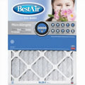 BestAir 20x30 1 Days 90 - 6 Air 13 Pleated In. B1-2030-13-6 MERV , Quantity Filter x