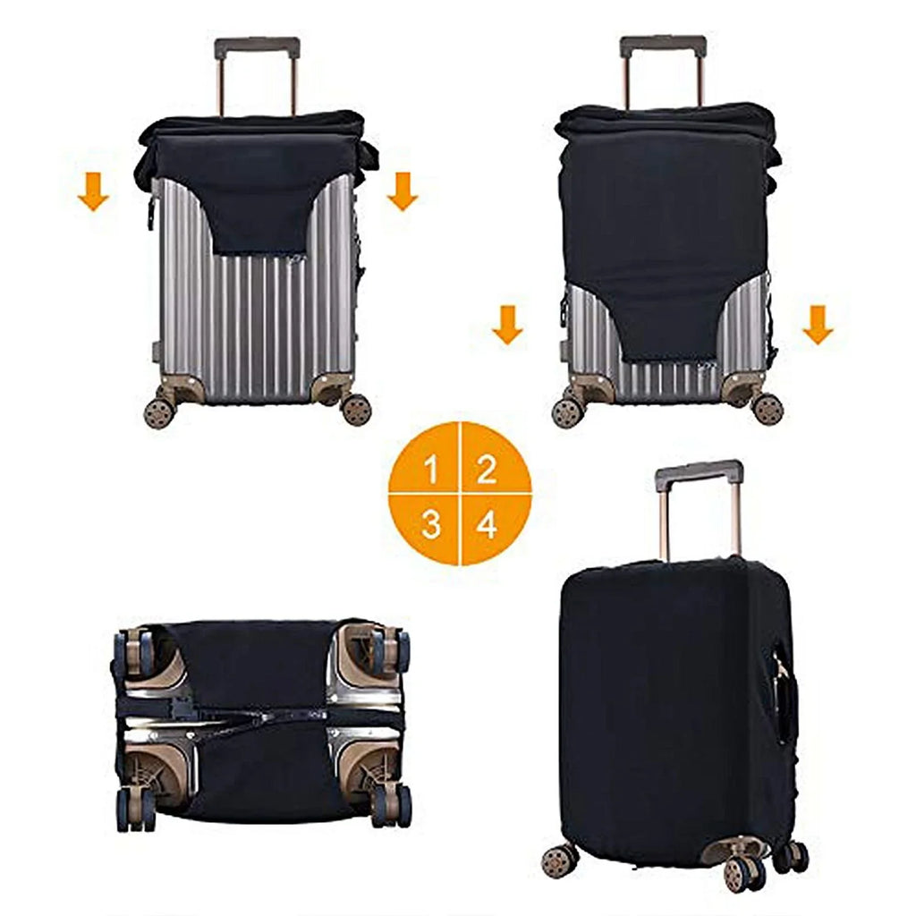 Luggage Flower Cover Suitcase Kll Bees Protector- And Suitcase Cover