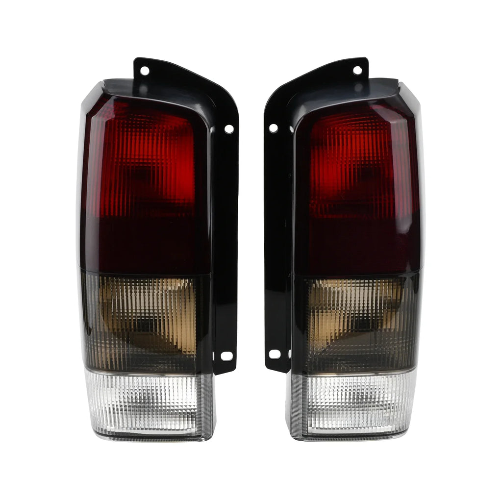 Tail 1997-2001 Jeep 97-01 Lights Set(Left Right)Compatible Lamps with Cherokee XJ Fits Rear Lens XJ + Smoke for Tail Red/black