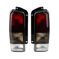 Tail 1997-2001 Jeep 97-01 Lights Set(Left Right)Compatible Lamps with Cherokee XJ Fits Rear Lens XJ + Smoke for Tail Red/black