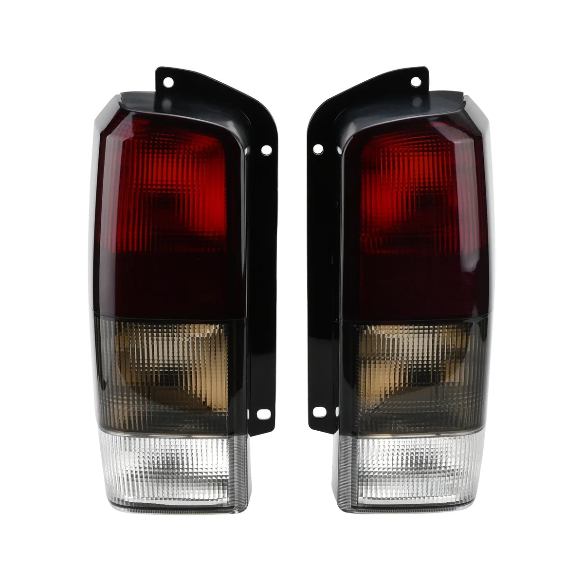 Tail 1997-2001 Jeep 97-01 Lights Set(Left Right)Compatible Lamps with Cherokee XJ Fits Rear Lens XJ + Smoke for Tail Red/black
