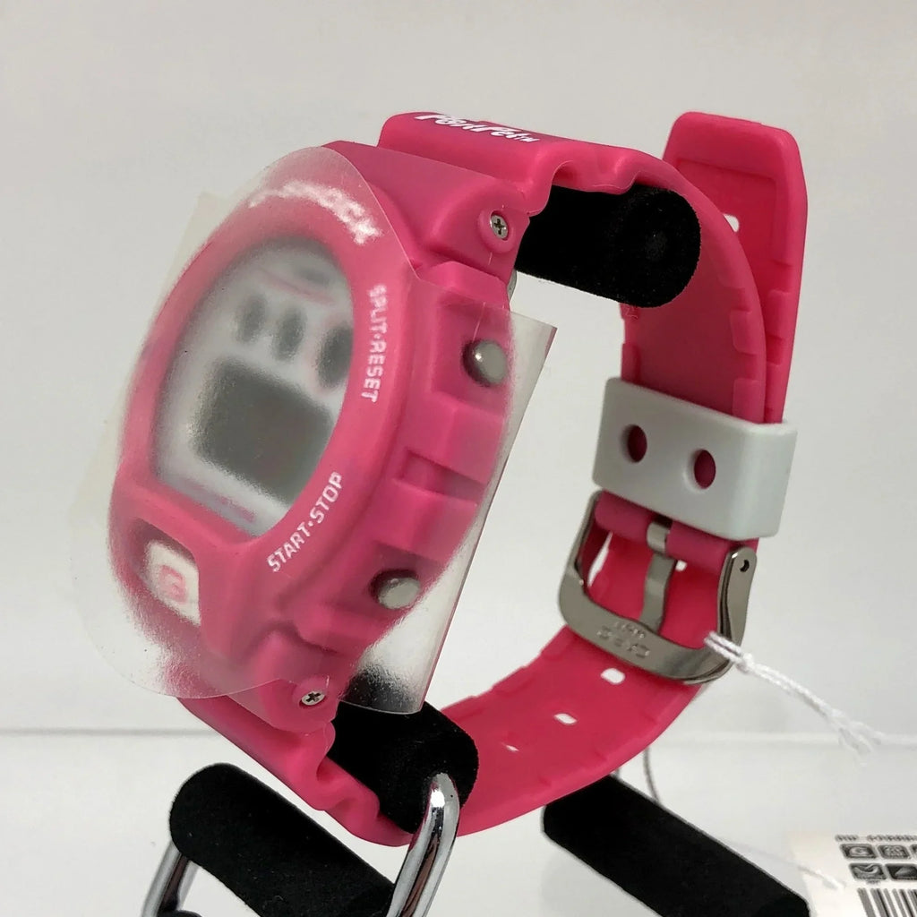 ITJT9ZWV73LU Men's G-SHOCK Eyes Pet Quartz Collaboration Mikunigaoka DW-6900BMO-9JR Post CASIO Store White (Good) Watch Pre-Owned Pink Three