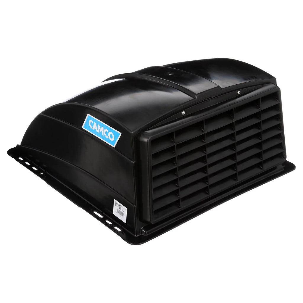 (Black) Cover Vent 40443 RV Camco Roof