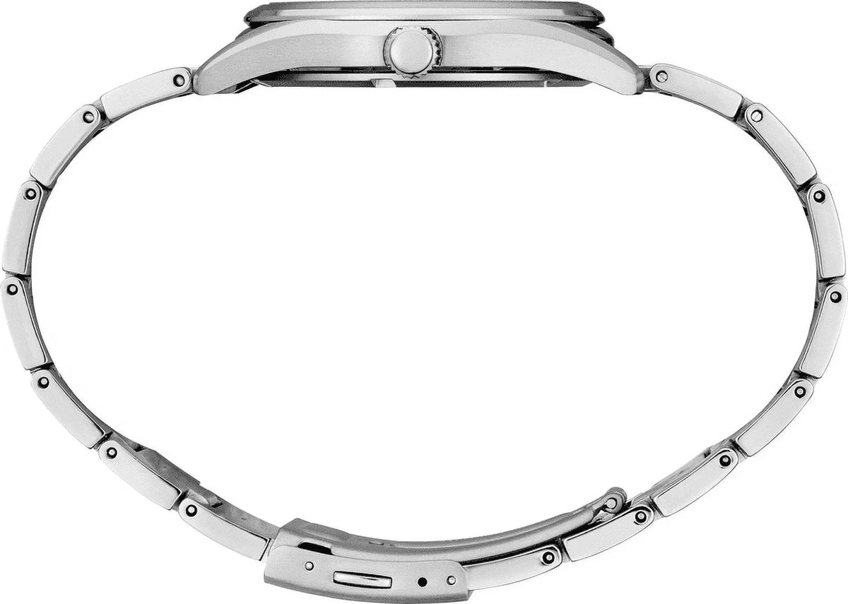 Dial SUR375 Watch Classic Men's Quartz Black Seiko