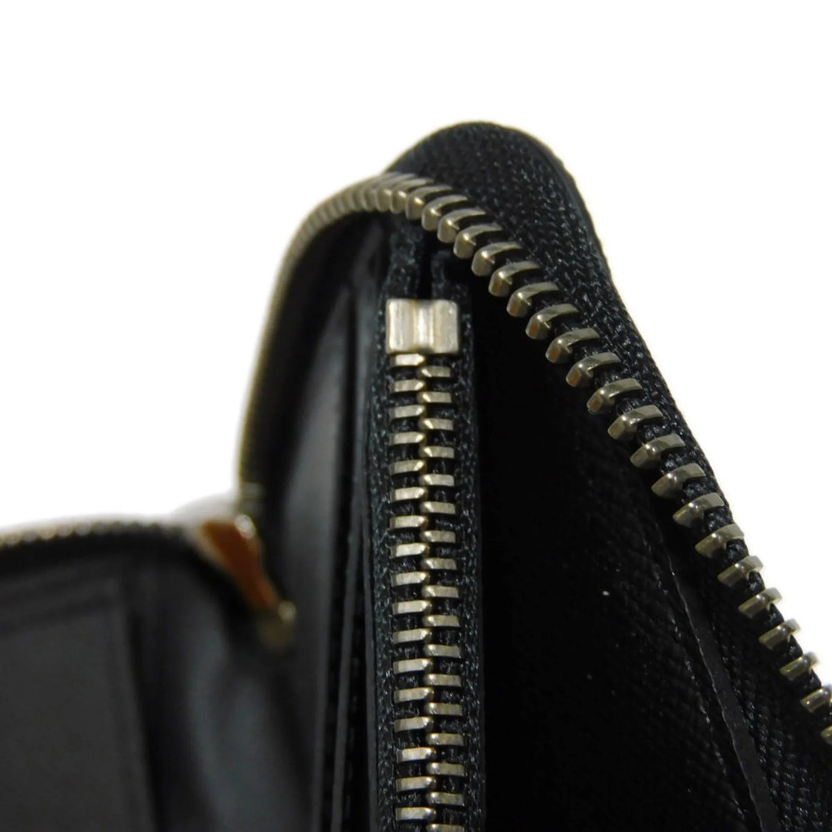 Monogram Billfold Round Men's LV Zipper Logo (Good) VUITTON Eclipse LOUIS Pre-Owned Noir Long Zippy Vertical Wallet M62295