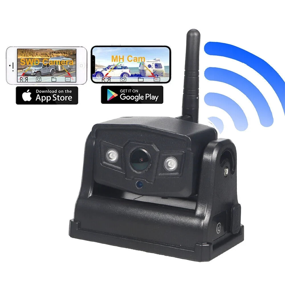 View, Front/Rear for Camera, Magnetic Backup Equipped 9600mAh Wireless JLLOM Battery WiFi with