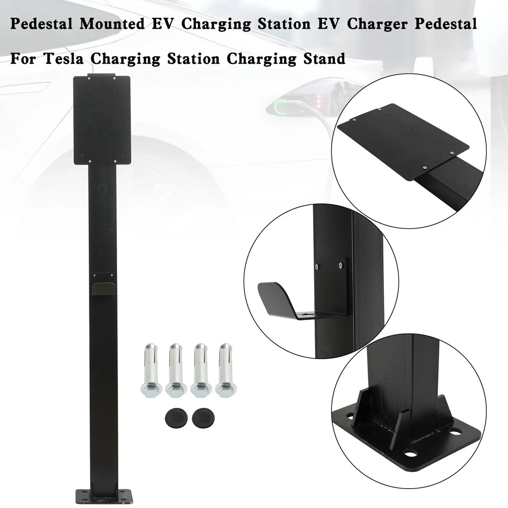 Mounted Charger EV Pedestal Charging EV For Charging Station Stand Tesla Station
