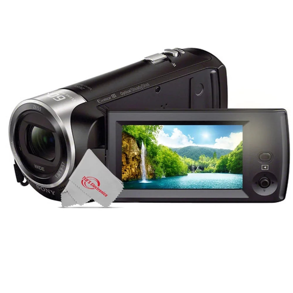 Camcorder Bundle SONY HD Teds HDR-CX405 Top Accessory Handycam