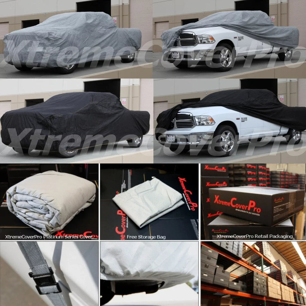 F-150 2017 Series Gray SuperCab Bed cover Truck 8ft 2019 2015 Pro fits XCP Ford 2018 2014 2013 2016 XtremeCoverPro