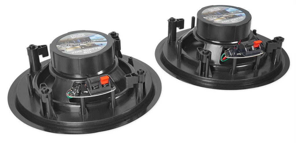 ROCK Speakers Multi Black Receiver+6) Rockville MATRIX Wall Ceiling+2) Home Room