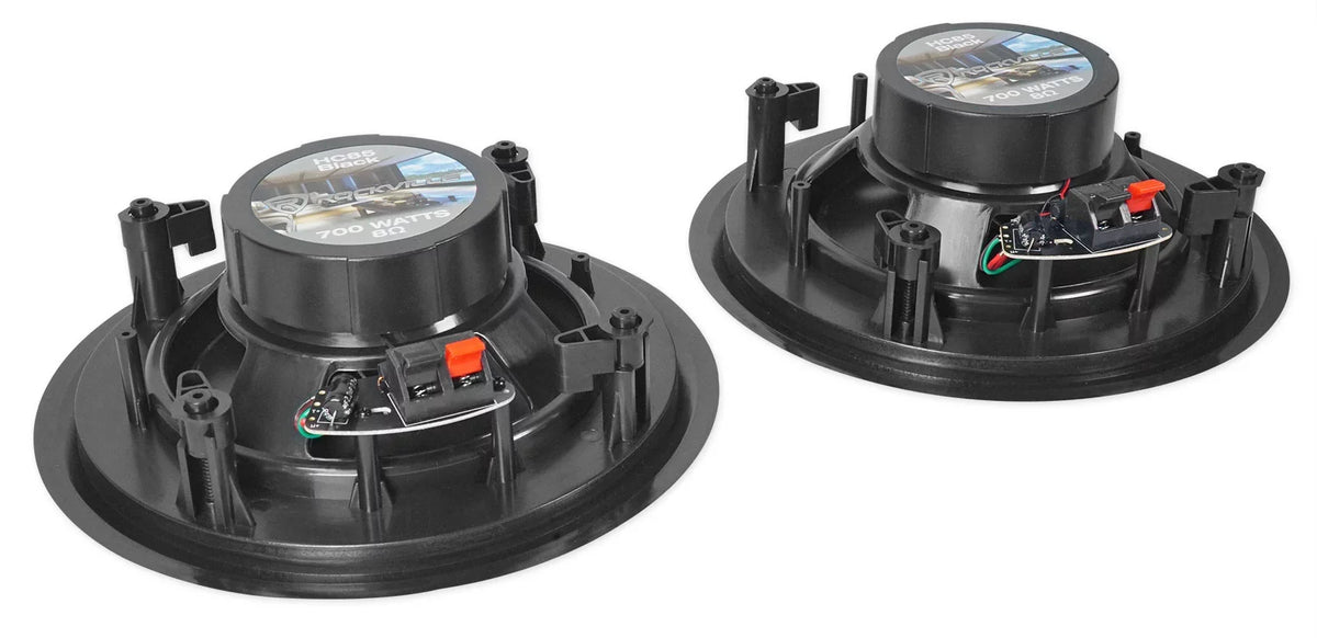 ROCK Speakers Multi Black Receiver+6) Rockville MATRIX Wall Ceiling+2) Home Room