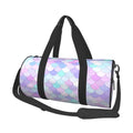 with and Bag Scales Compartment Gym Sports Luggage Waterproof Large Bag Capacity Cylinder Coaee Rainbow Pocket Bag Travel