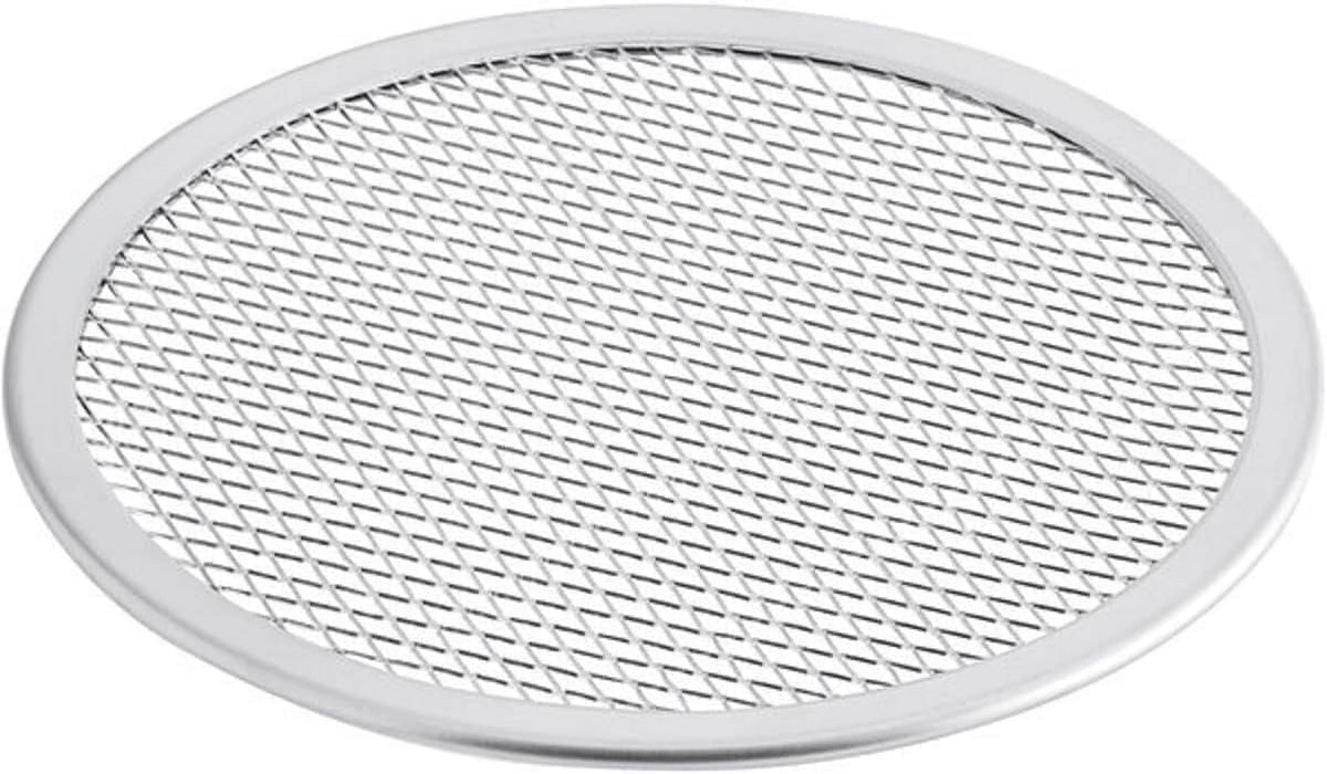 Set Kitchen & Pizza Screen Tray Pizzeria for Seamless Home Round Pan 2 Screen of Rim- Baking Pizza Pizza Round 9” Baking Bakeware Tray TrueCraftware- Restaurants Aluminum