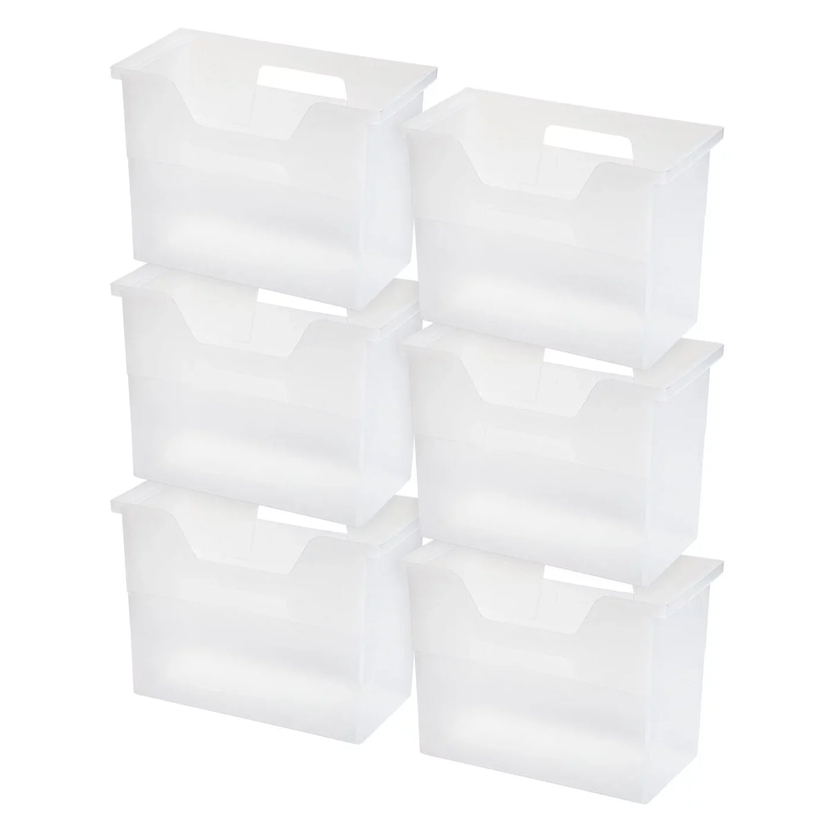 Tabs File Magazines, File Side & Desktop Inserts, Portable with Clear Folders, Size, Letter Mail, Notebooks, IRIS Open Handles, Hanging Box USA 6 Books, Pack, Medium Newspapers, Lid,