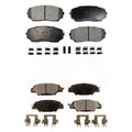 For Rear Brake Kit 2019-2022 Mazda CX-5 Turbocharged Pads KPF-100515 Semi-Metallic Front