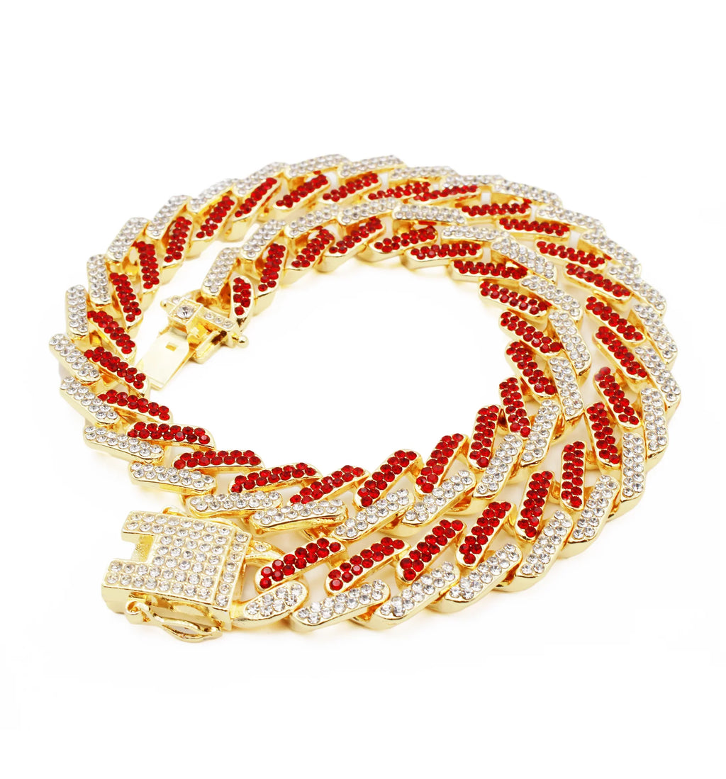 with ZZ Out - on Gold with Matching - Wristwatch Rolly Sets Blinged Charles Out Bling'ed Hip Iced Blast! Raymond Necklace Ice - Looks Sets and Zig Red Out Hop Necklace Trim Zag Band
