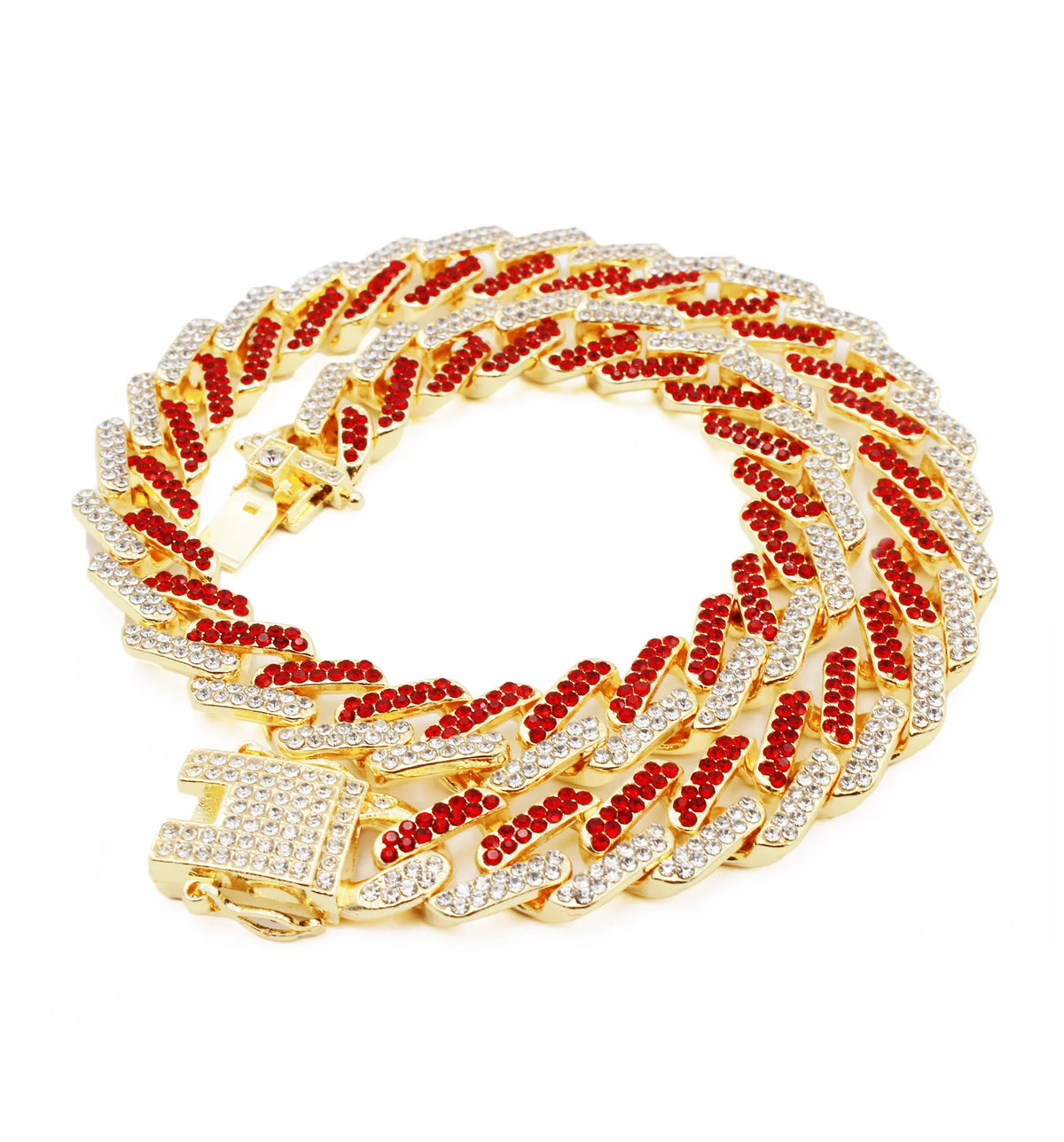 with ZZ Out - on Gold with Matching - Wristwatch Rolly Sets Blinged Charles Out Bling'ed Hip Iced Blast! Raymond Necklace Ice - Looks Sets and Zig Red Out Hop Necklace Trim Zag Band