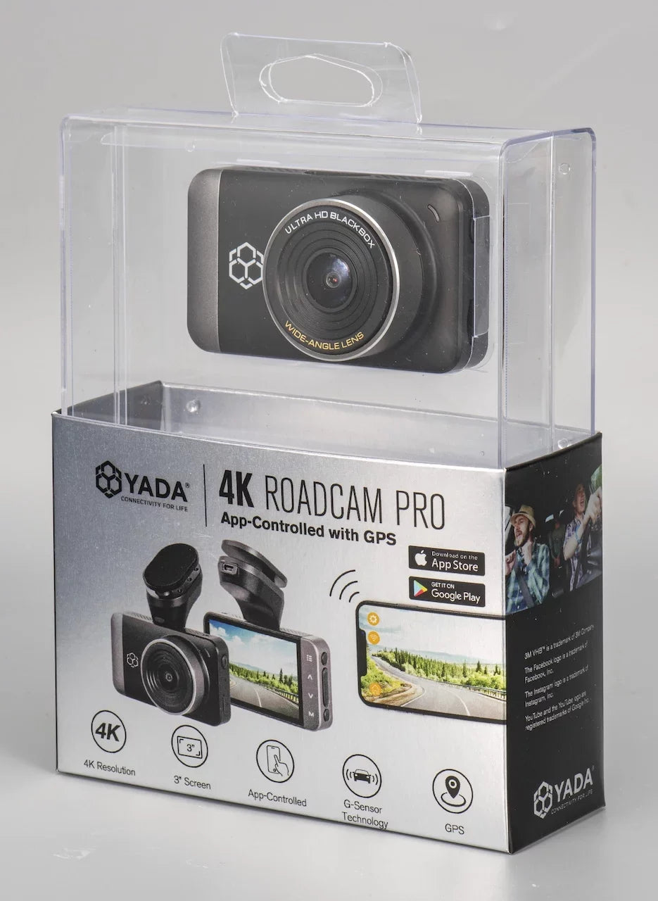 Wide Mode LCD Angle Screen, Range Pro 150 Dynamic with High Record Park G-Sensor Resolution Technology App, for with GPS 4K UHD 3" and Day/Night. Roadcam Lense, Degree Yada