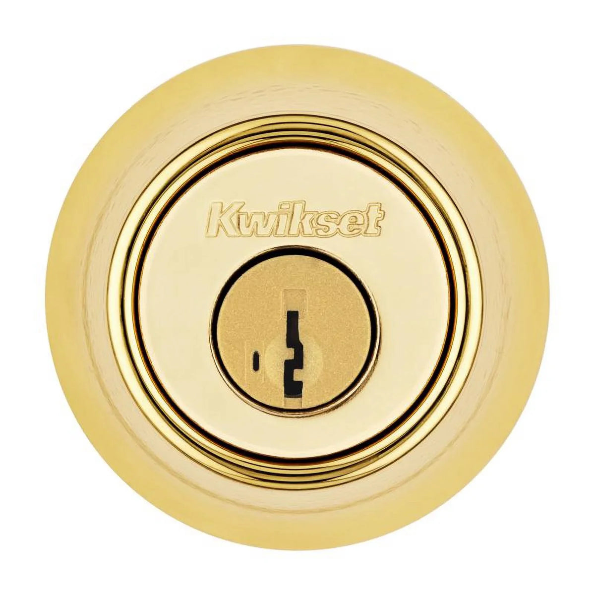 RCAL - Kwikset Deadbolt, 660 SMT Security CP Quantity 1 Polished 3 RCS Brass Single-Cylinder K6