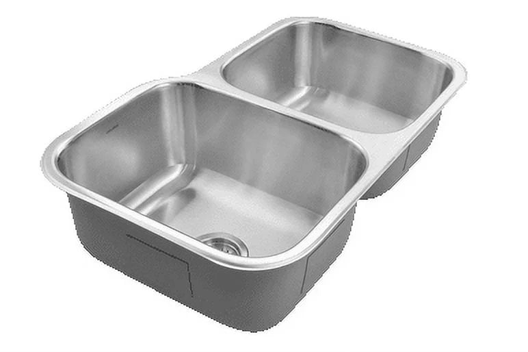 Bowl Kitchen Houzer x Undermount Bowl x x MEC-3220SR-1 Right Sink, Double Small 60/40 Steel 31-1/2" 31-1/2" 20-3/16" 17-15/16" 20-3/16" Stainless