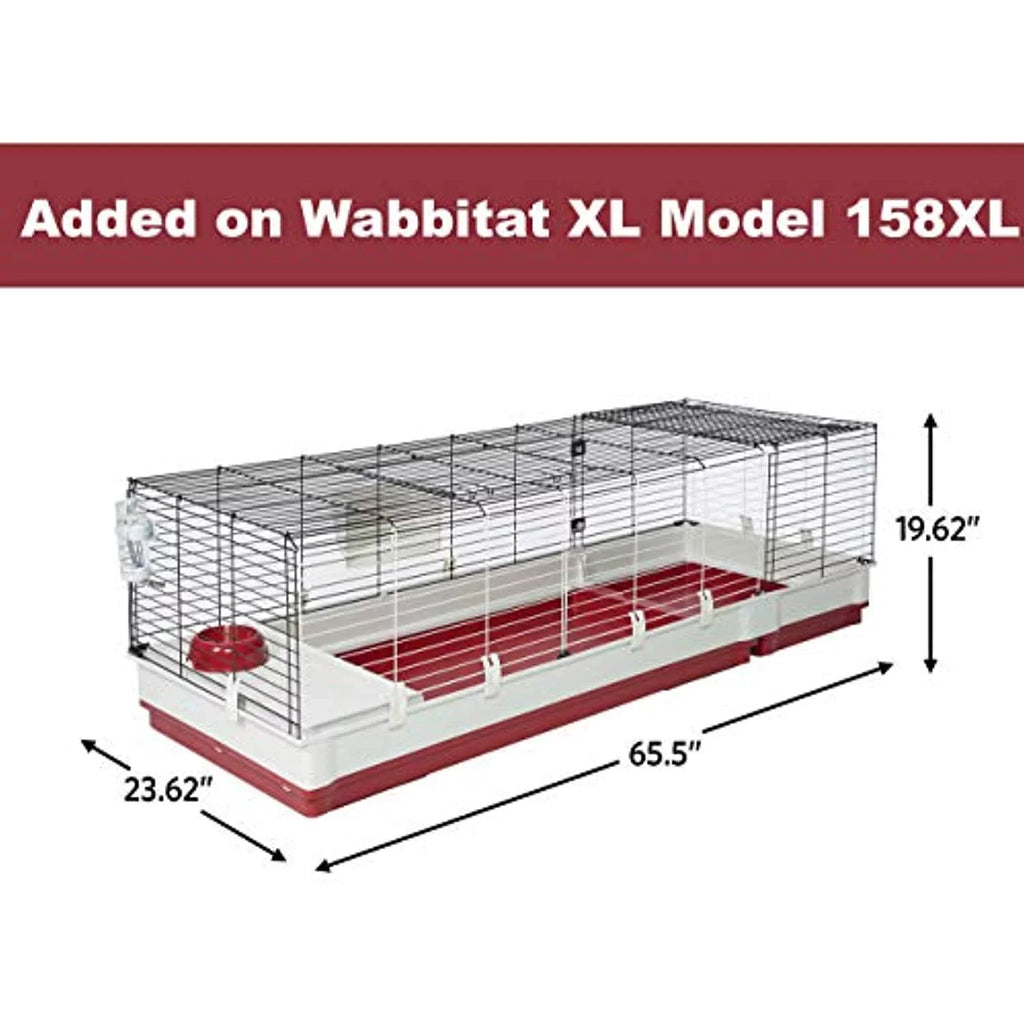 Homes Wire Home Deluxe Pets in. 23.75 in. 19.75 Extension For for MidWest Rabbit x Wabbitat