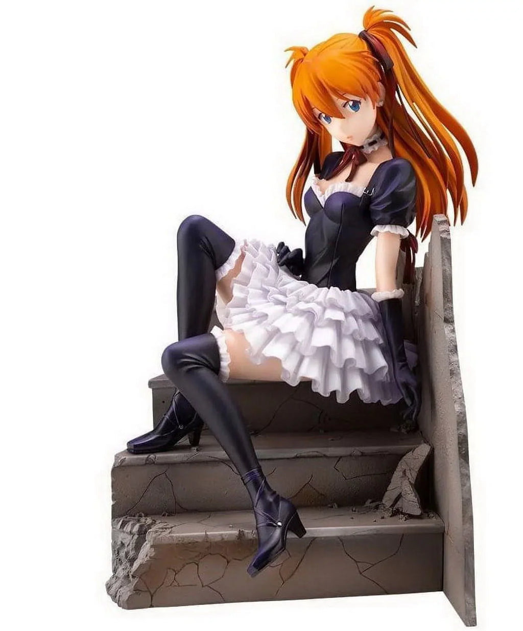 Langley Genesis Evangelion Gothic Scale Sohryu Lolita 1/7 Asuka Neon Statue