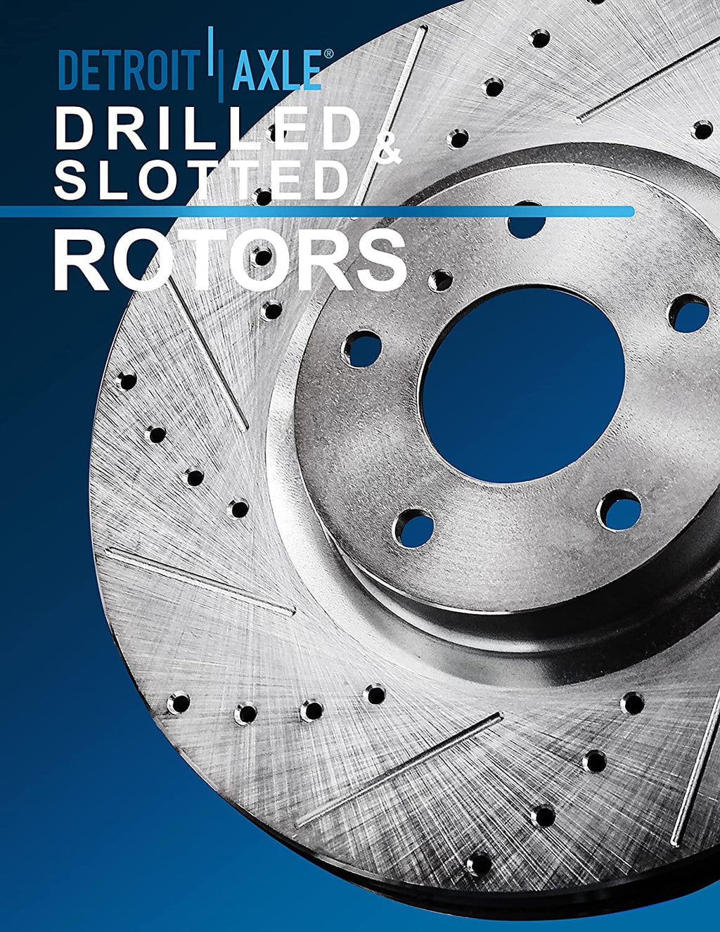 for 2019 Maxima Drilled Detroit Slotted Rotors 16-19 Axle 2018 12.12" - Rotors Rear 09-14 12.56" Front Replacement: Kit 2017 Rear Brake Brake 2016 Nissan Ceramic 2009-2014 Pads Brakes Front