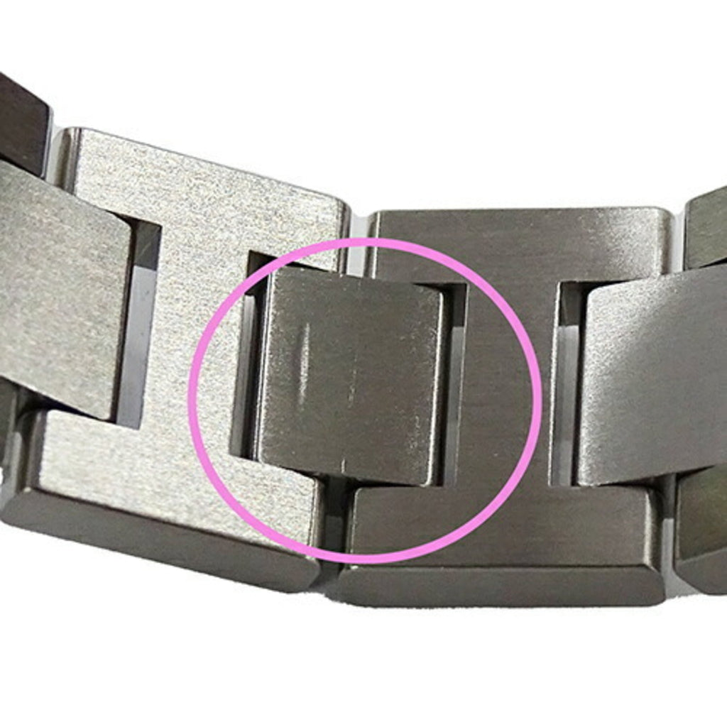 Stainless Miss Steel, Pasha SS, Polished Quartz, (Good) Ladies W3140007, Silver, Watch, Pre-Owned Cartier