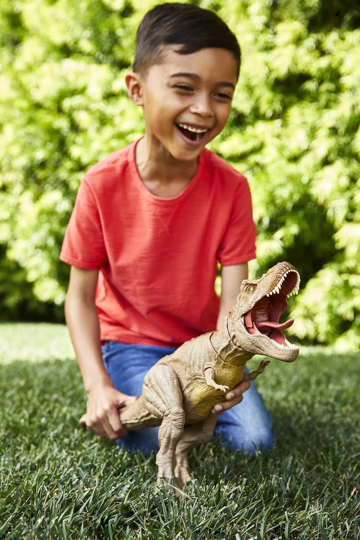World for Figure Roarin’ Tyrannosaurus Years Action & Large Epic 4 Up Rex Ages Jurassic