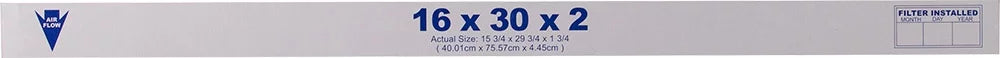 MERV 16x30x2 Filters Pack 7 Pure Pleated 3 Nordic Air